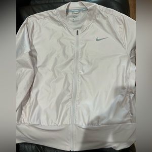 Nike pink windbreaker